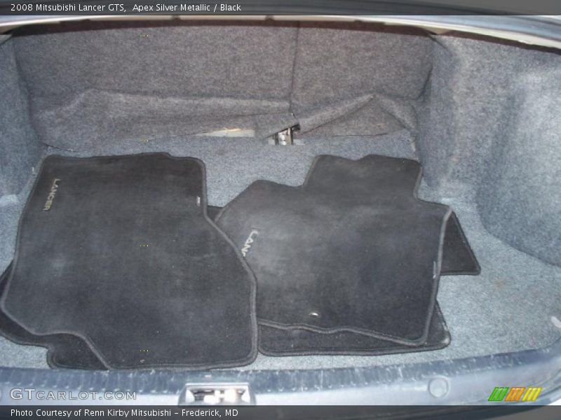 Apex Silver Metallic / Black 2008 Mitsubishi Lancer GTS