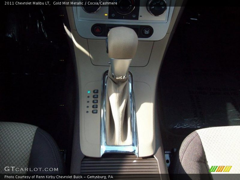 Gold Mist Metallic / Cocoa/Cashmere 2011 Chevrolet Malibu LT