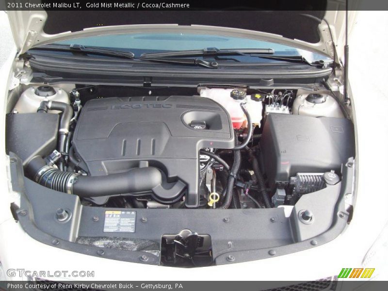Gold Mist Metallic / Cocoa/Cashmere 2011 Chevrolet Malibu LT