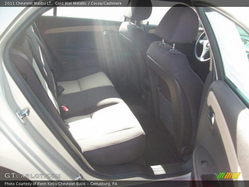 Gold Mist Metallic / Cocoa/Cashmere 2011 Chevrolet Malibu LT