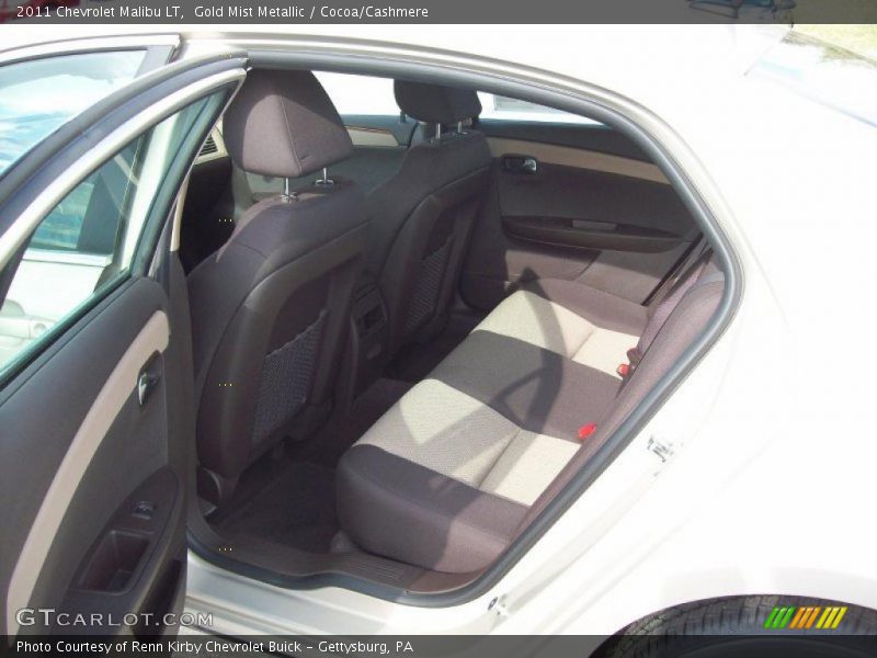 Gold Mist Metallic / Cocoa/Cashmere 2011 Chevrolet Malibu LT