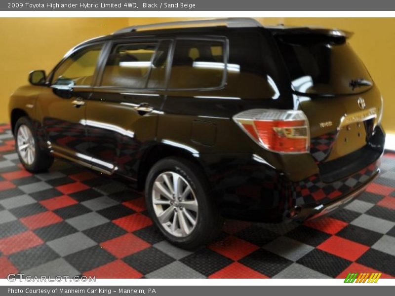 Black / Sand Beige 2009 Toyota Highlander Hybrid Limited 4WD