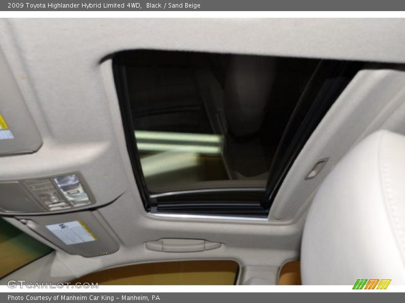 Black / Sand Beige 2009 Toyota Highlander Hybrid Limited 4WD