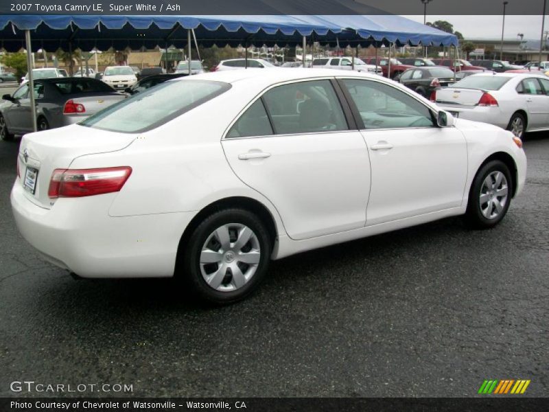 Super White / Ash 2007 Toyota Camry LE