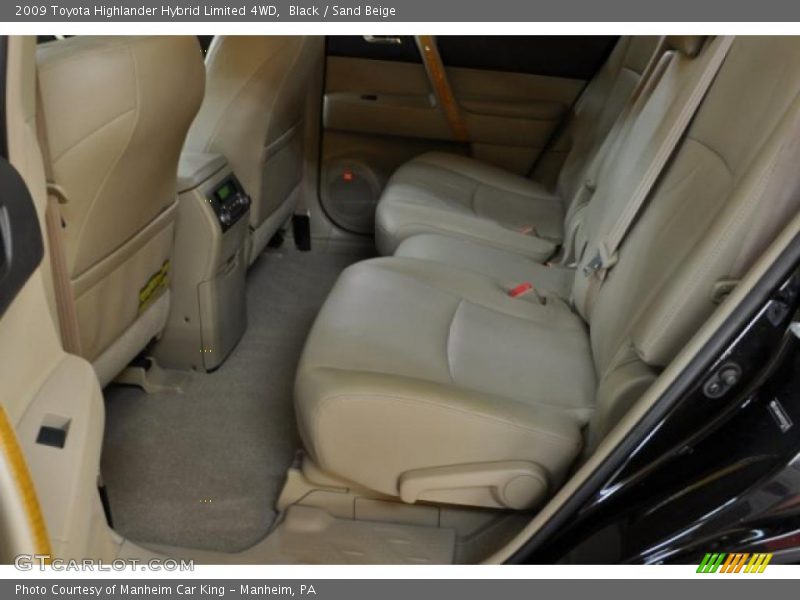 Black / Sand Beige 2009 Toyota Highlander Hybrid Limited 4WD