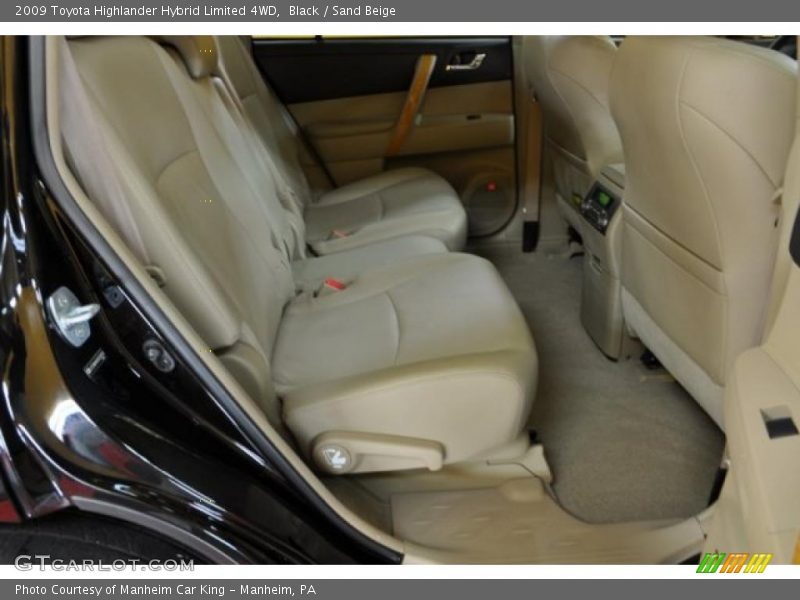 Black / Sand Beige 2009 Toyota Highlander Hybrid Limited 4WD