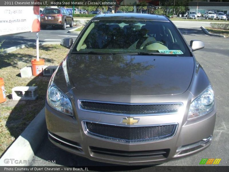 Mocha Steel Metallic / Cocoa/Cashmere 2011 Chevrolet Malibu LT