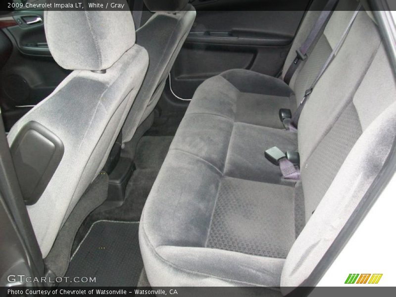 White / Gray 2009 Chevrolet Impala LT