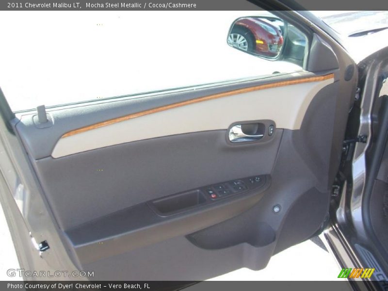 Mocha Steel Metallic / Cocoa/Cashmere 2011 Chevrolet Malibu LT