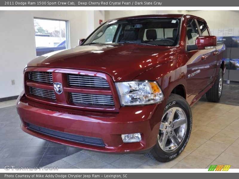  2011 Ram 1500 Sport Crew Cab Deep Cherry Red Crystal Pearl