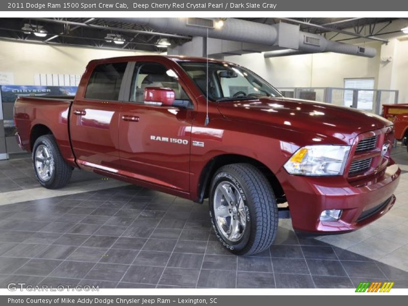  2011 Ram 1500 Sport Crew Cab Deep Cherry Red Crystal Pearl