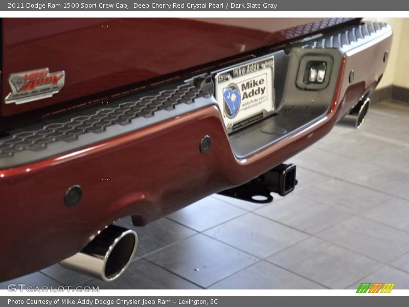 Deep Cherry Red Crystal Pearl / Dark Slate Gray 2011 Dodge Ram 1500 Sport Crew Cab