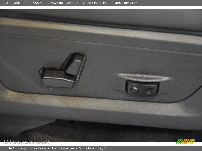 Deep Cherry Red Crystal Pearl / Dark Slate Gray 2011 Dodge Ram 1500 Sport Crew Cab