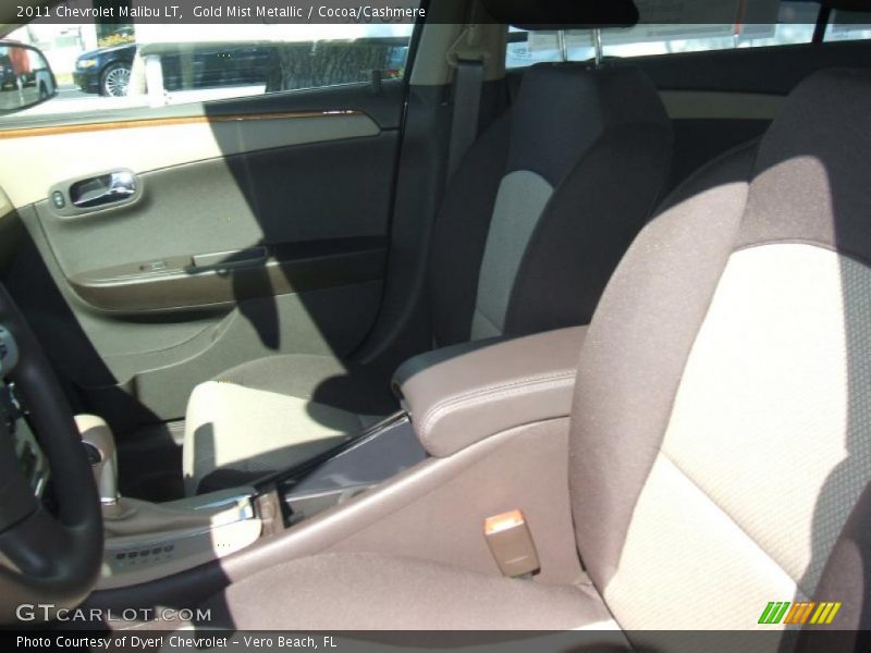 Gold Mist Metallic / Cocoa/Cashmere 2011 Chevrolet Malibu LT