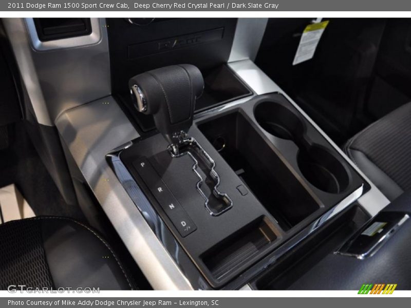 Deep Cherry Red Crystal Pearl / Dark Slate Gray 2011 Dodge Ram 1500 Sport Crew Cab
