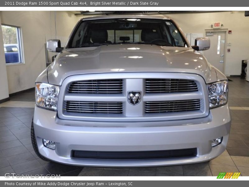 Bright Silver Metallic / Dark Slate Gray 2011 Dodge Ram 1500 Sport Quad Cab 4x4