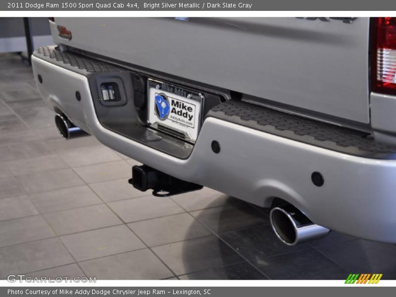 Bright Silver Metallic / Dark Slate Gray 2011 Dodge Ram 1500 Sport Quad Cab 4x4