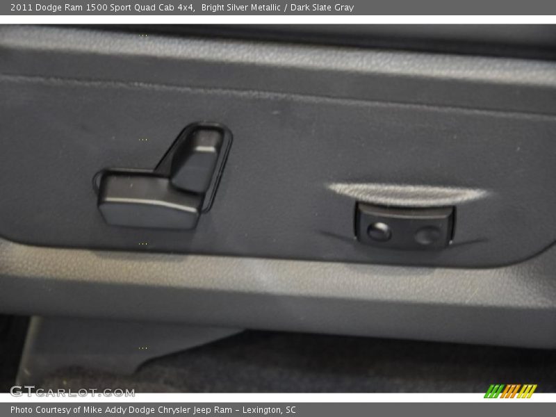 Bright Silver Metallic / Dark Slate Gray 2011 Dodge Ram 1500 Sport Quad Cab 4x4