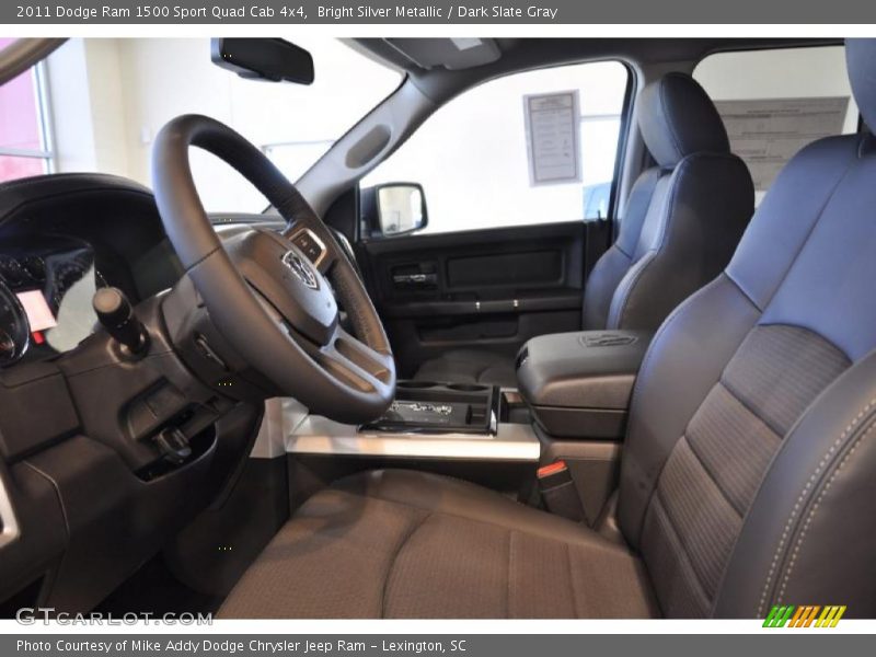  2011 Ram 1500 Sport Quad Cab 4x4 Dark Slate Gray Interior