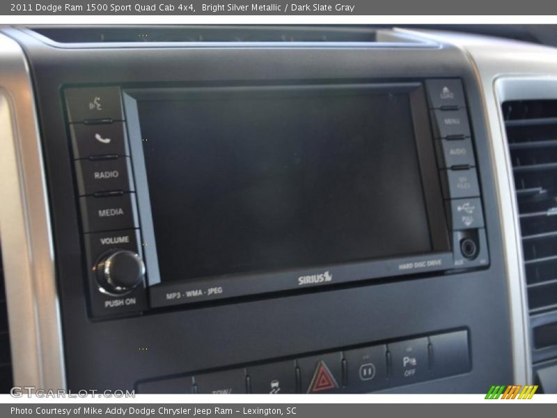 Bright Silver Metallic / Dark Slate Gray 2011 Dodge Ram 1500 Sport Quad Cab 4x4