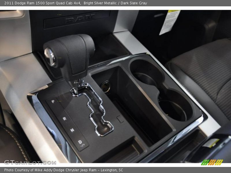 Bright Silver Metallic / Dark Slate Gray 2011 Dodge Ram 1500 Sport Quad Cab 4x4