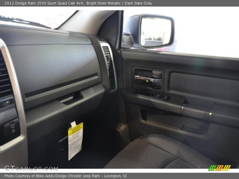 Bright Silver Metallic / Dark Slate Gray 2011 Dodge Ram 1500 Sport Quad Cab 4x4