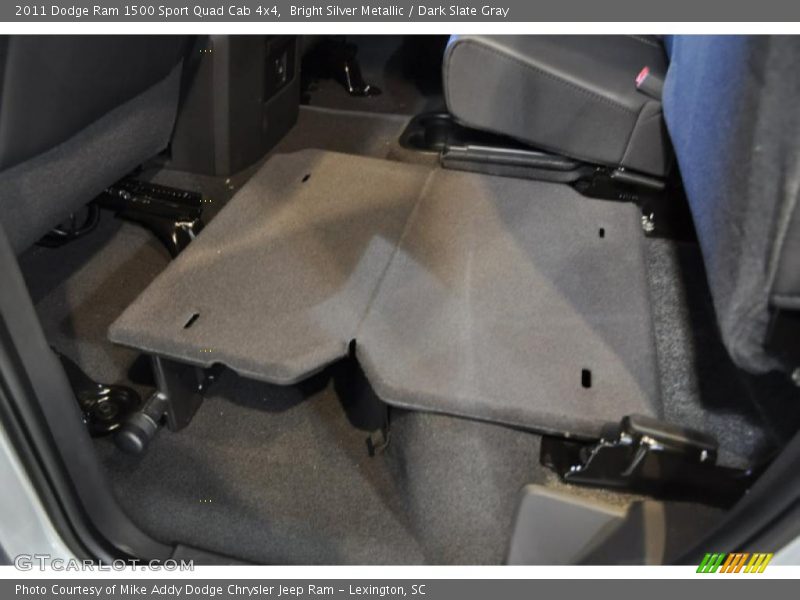 Bright Silver Metallic / Dark Slate Gray 2011 Dodge Ram 1500 Sport Quad Cab 4x4