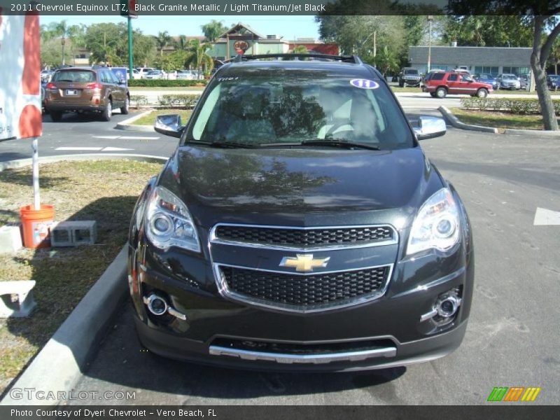 Black Granite Metallic / Light Titanium/Jet Black 2011 Chevrolet Equinox LTZ