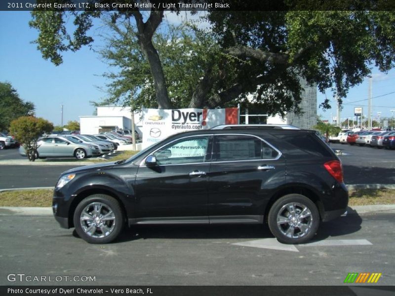 Black Granite Metallic / Light Titanium/Jet Black 2011 Chevrolet Equinox LTZ