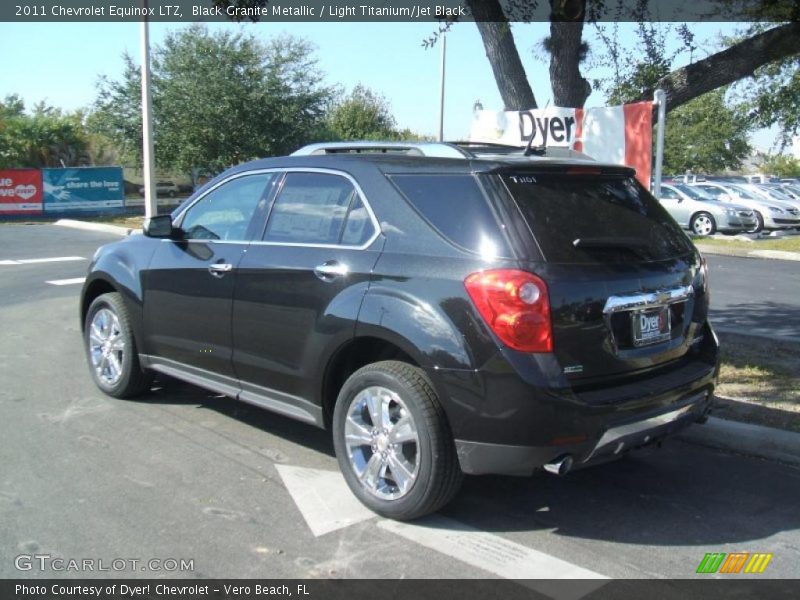Black Granite Metallic / Light Titanium/Jet Black 2011 Chevrolet Equinox LTZ