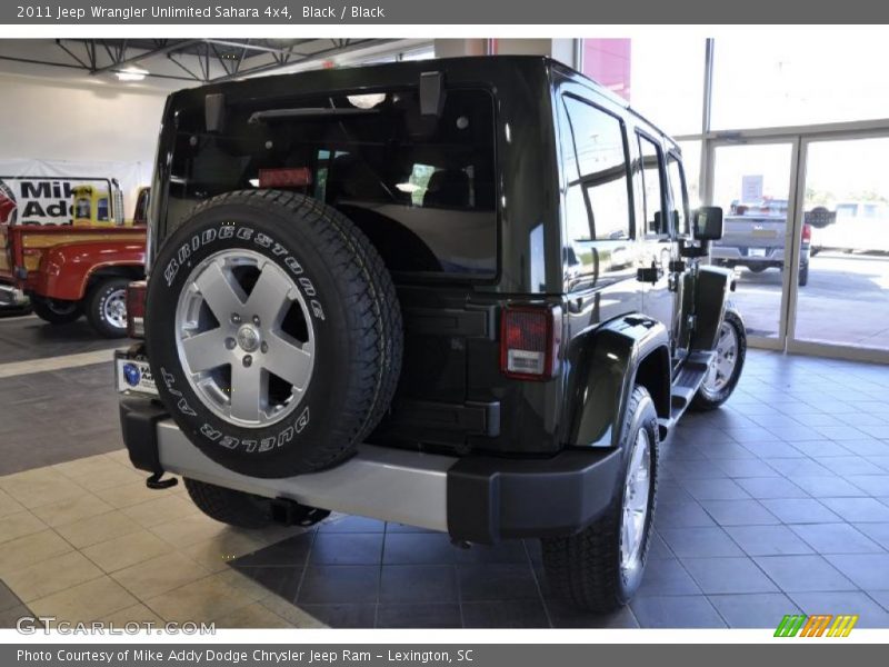 Black / Black 2011 Jeep Wrangler Unlimited Sahara 4x4