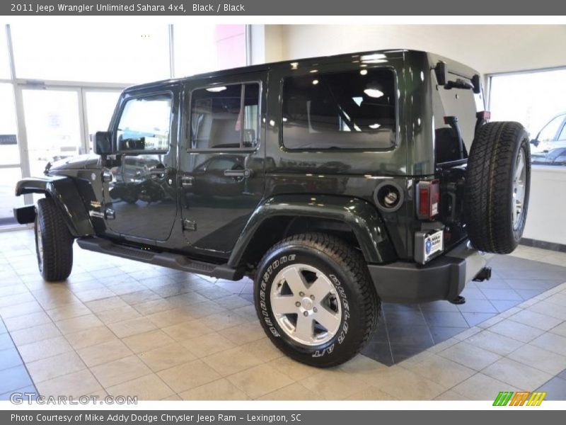 Black / Black 2011 Jeep Wrangler Unlimited Sahara 4x4