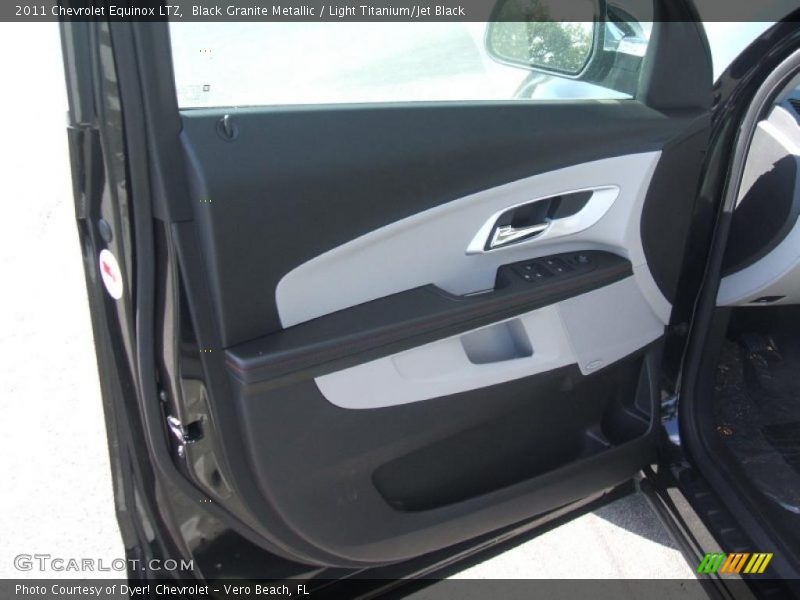Black Granite Metallic / Light Titanium/Jet Black 2011 Chevrolet Equinox LTZ