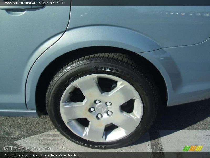 Ocean Mist / Tan 2009 Saturn Aura XE