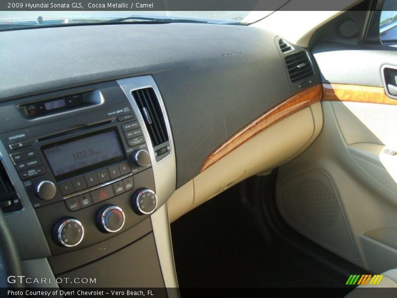 Cocoa Metallic / Camel 2009 Hyundai Sonata GLS