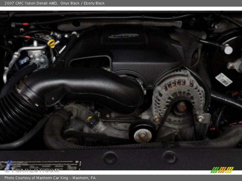 Onyx Black / Ebony Black 2007 GMC Yukon Denali AWD