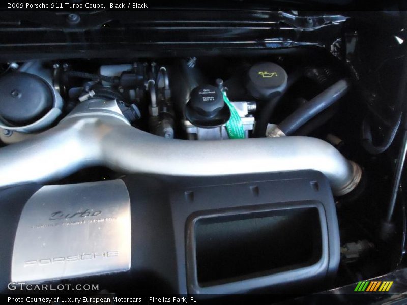  2009 911 Turbo Coupe Engine - 3.6 Liter Twin-Turbocharged DOHC 24V VarioCam Flat 6 Cylinder