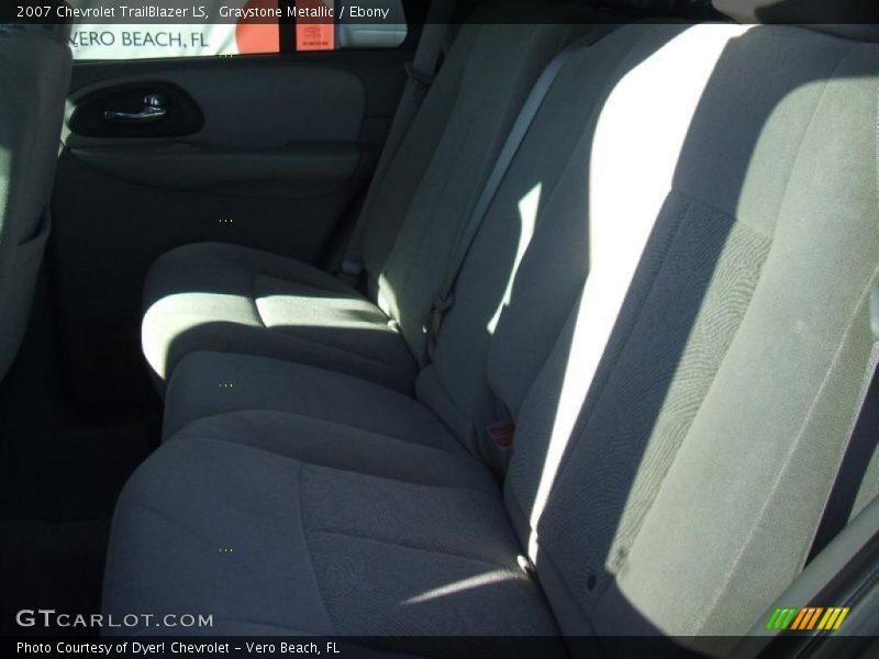 Graystone Metallic / Ebony 2007 Chevrolet TrailBlazer LS