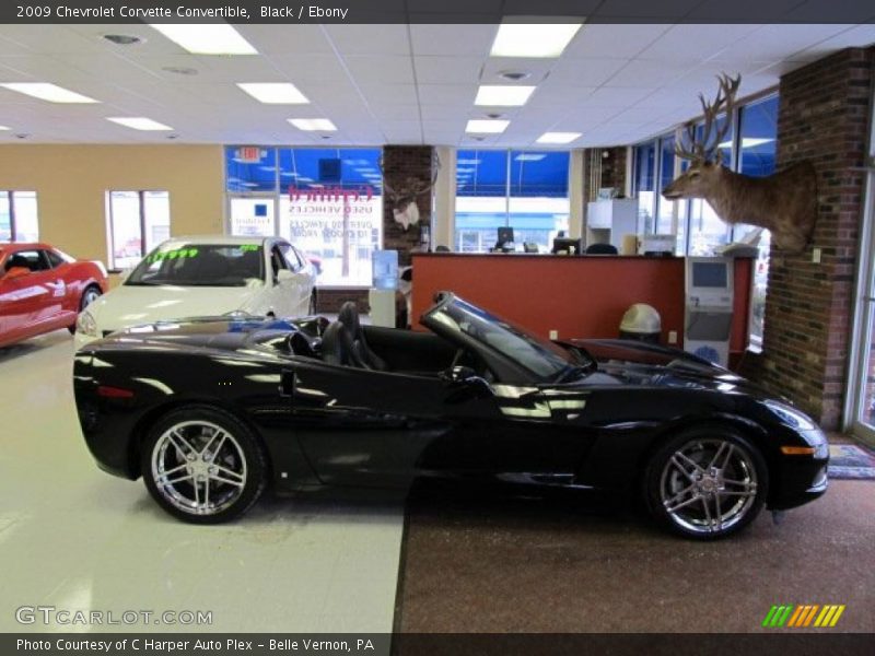 Black / Ebony 2009 Chevrolet Corvette Convertible