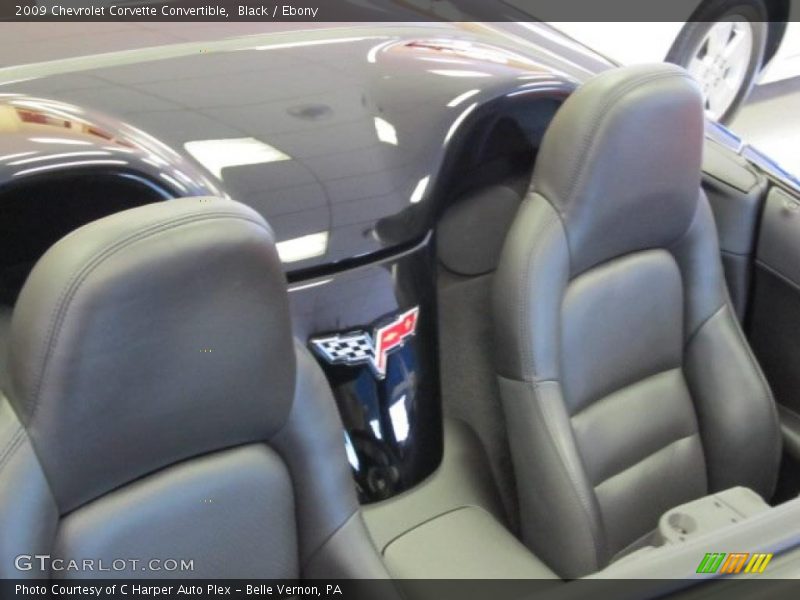 Black / Ebony 2009 Chevrolet Corvette Convertible