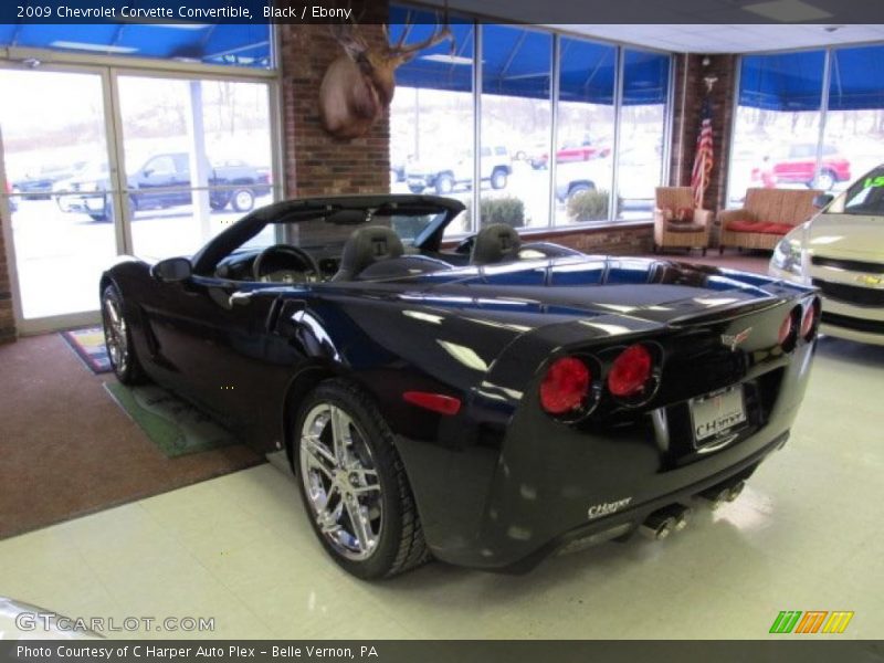 Black / Ebony 2009 Chevrolet Corvette Convertible