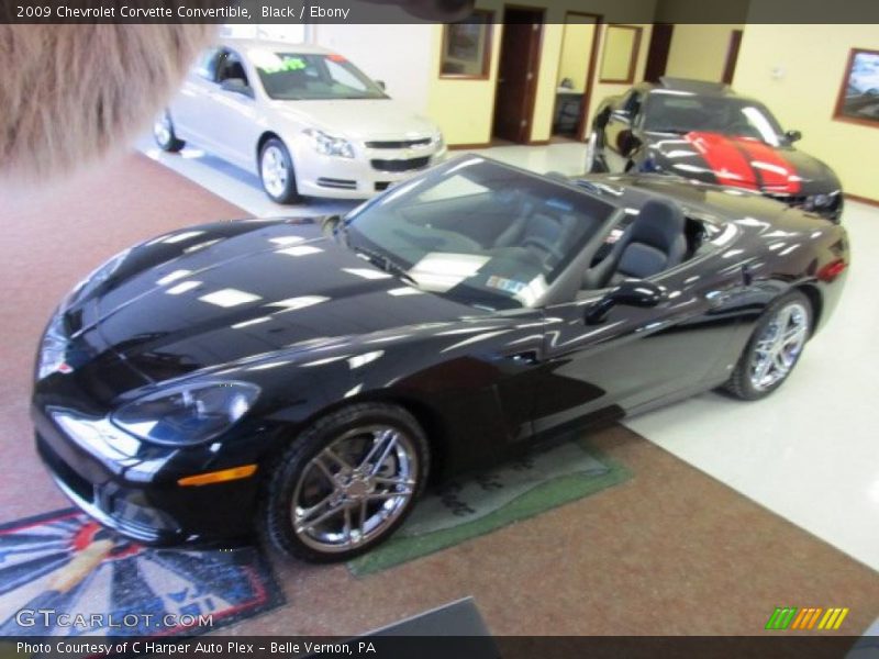 Black / Ebony 2009 Chevrolet Corvette Convertible