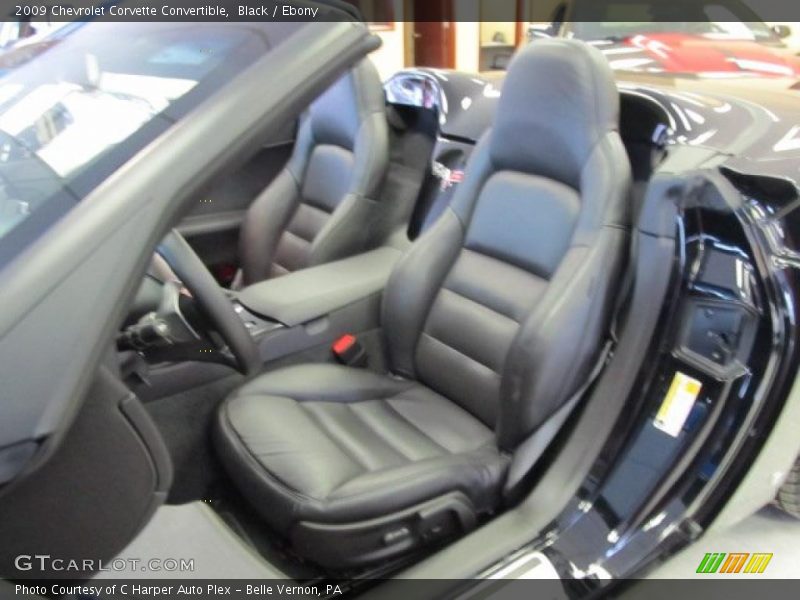 Black / Ebony 2009 Chevrolet Corvette Convertible
