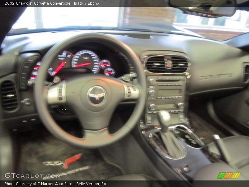 Black / Ebony 2009 Chevrolet Corvette Convertible