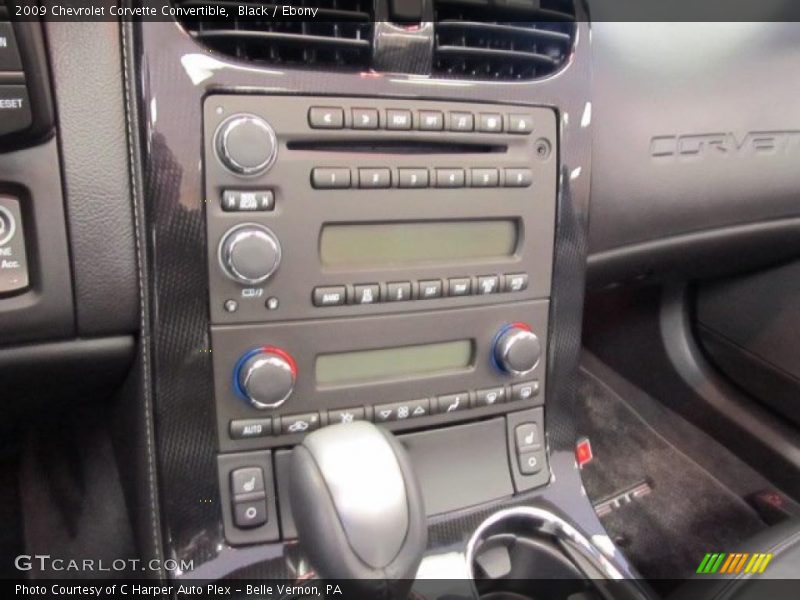 Black / Ebony 2009 Chevrolet Corvette Convertible