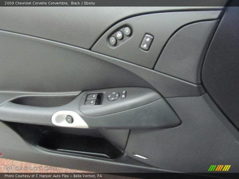 Black / Ebony 2009 Chevrolet Corvette Convertible