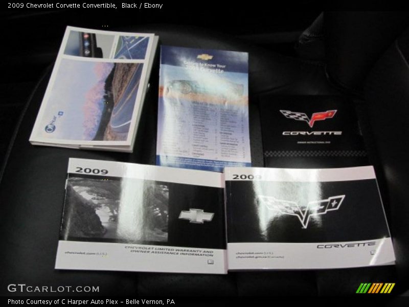 Black / Ebony 2009 Chevrolet Corvette Convertible