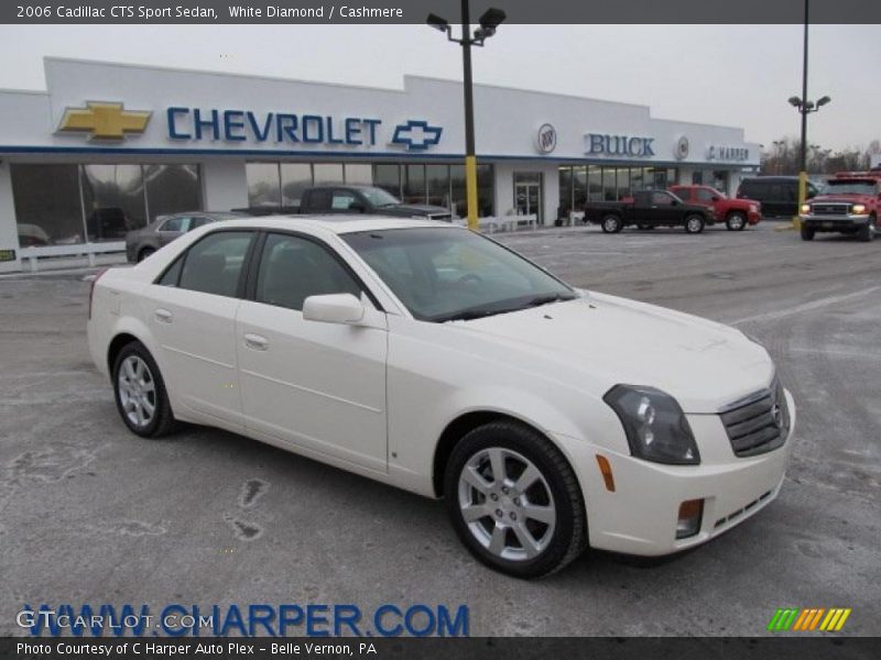 White Diamond / Cashmere 2006 Cadillac CTS Sport Sedan