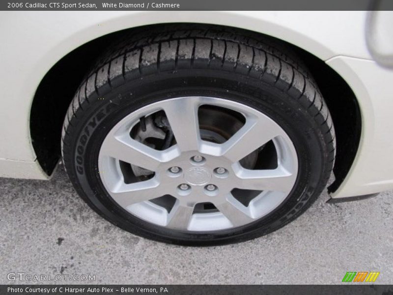 White Diamond / Cashmere 2006 Cadillac CTS Sport Sedan