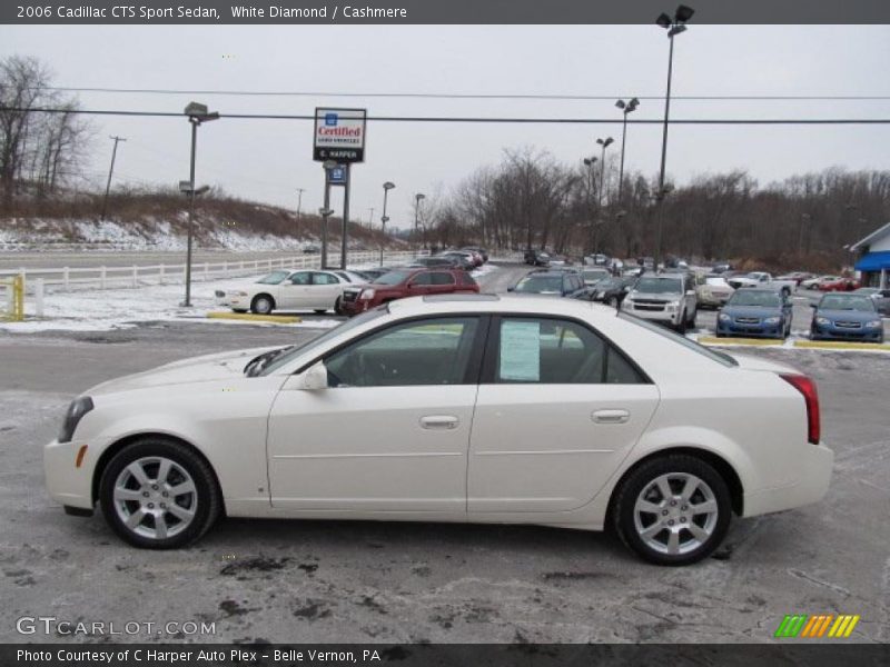 White Diamond / Cashmere 2006 Cadillac CTS Sport Sedan